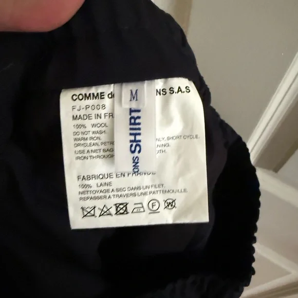 Comme des Garcons Black Joggers